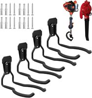 Support mural pour outils de jardin, crochets utilitaires pour l'organisation et le rangement des outils de garage