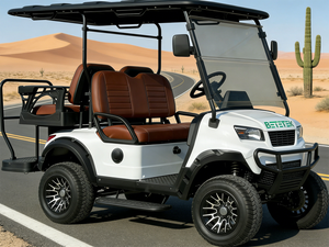 Carrito de Golf Eléctrico de 4 Plazas, Perfecto para Desplazamientos en Campos de Golf, Paseos Casuales en Carreteras No Públicas - Product Image 6