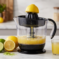 Elektrische citruspers met automatische pulpverwijdering, warmtebehoud en multifunctioneel huishoudelijk gebruik