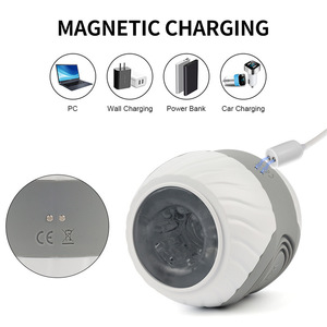 เครื่องช่วยสำเร็จความใคร่ชายแบบหมุนดูดอัตโนมัติ 7 ระดับความถี่ สำหรับผู้ใหญ่ - Product Image 4