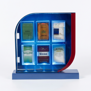 Présentoir à cigarettes personnalisé présentoir à cigarettes en acrylique/présentoirs à cigarettes - Product Image 1