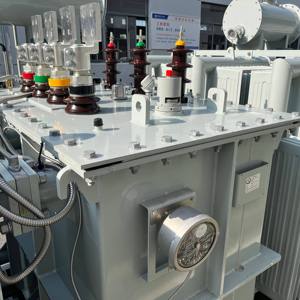 หม้อแปลงไฟฟ้าแบบจุ่มน้ำมัน 11kV 33kV หม้อแปลงจำหน่ายไฟฟ้าสำหรับโครงข่ายไฟฟ้าอุตสาหกรรม พลังงานทดแทน และโครงการสาธารณูปโภค - Product Image 3