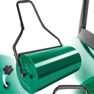 Rouleau de compactage réglable pour pelouse et sol, cylindre creux facile à remplir pour le compactage du gazon, pour niveler la terre et presser les graines - Product Image 4