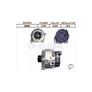 Nuevo alternador eléctrico de 12V para coches 12317801124/12317804266 para BMW <span class=keywords><strong>X5</strong></span>/X6 3,0 2008- - Product Image 4