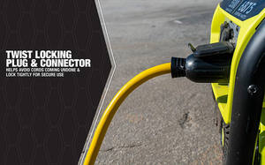 50-पैर 30Amp जनरेटर कॉर्ड, L14-30 10-गेज के साथ भारी शुल्क विद्युत शक्ति केबल ताला प्लग - Product Image 5