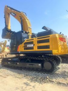 Excavatrice sur chenilles d'occasion Sany 550, <span class=keywords><strong>pelle</strong></span> mécanique, avec moteur d'origine en bon état, poids opérationnel 55,5 <span class=keywords><strong>tonnes</strong></span> - Product Image 5