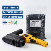 Resina de Poliamida Bergman PA66 GF25, Certificada ISO9001, Moldeable en Negro para Sistemas de Rotura Térmica, Accesorios Automotrices y Electrónicos