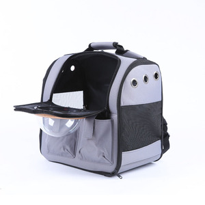 पोर्टेबल मल्टीफंक्शन पालतू कैरियर बैकपैक लुभावनी यात्रा और लंबी पैदल यात्रा उत्पाद आउटडोर उपयोग कार यात्रा के लिए बिल्ली के कंधे बैग - Product Image 2