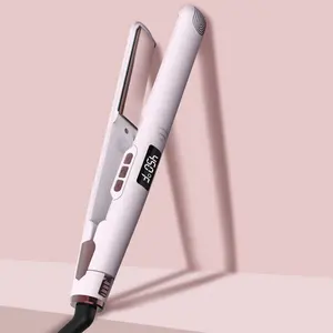 Private Label Electronics Beauty Titanium hair iron straightener Salon Tool Private Flat Iron Hair Straightener As Seen On TV