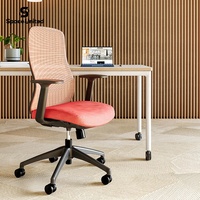 Chaise de bureau ergonomique moderne SpaceUnited en maille pivotante et réglable en hauteur pour la maison et le bureau