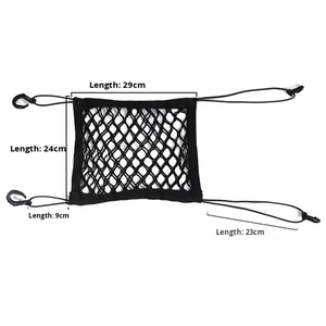 Organisateur de <span class=keywords><strong>voiture</strong></span> portable avec <span class=keywords><strong>filet</strong></span> de rangement en maille, barrière réglable durable pour animaux de compagnie, accessoire barrière pour <span class=keywords><strong>chien</strong></span> entre les sièges des voitures - Product Image 2