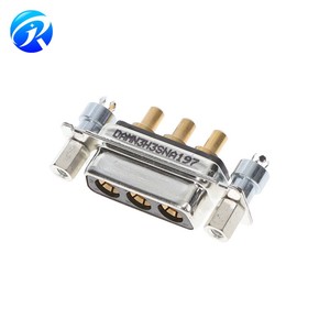 <strong>One</strong>-stop Bom List Service <strong>DAMN</strong>-3H3S-N-A197 3 Position Power D-Sub Combo Receptacle Female Sockets DAMN3H3SNA197 D*M Connector - Product Image 1