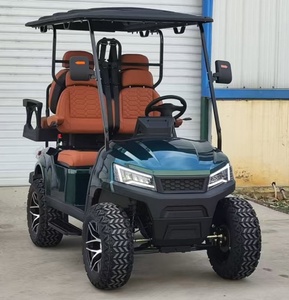 Voiturette de golf électrique pour 4 personnes de haute qualité 2 + 2 Garden Dune Design Hotel Supplier Buggy électrique Vente de Chine Fabrication - Product Image 5