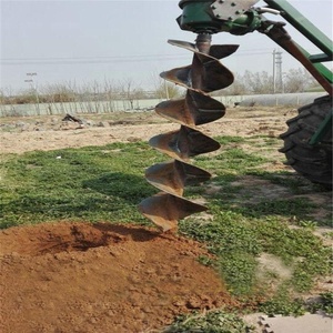 สว่านเจาะดิน,เจาะรูหลังขุดดินพร้อมรถแทรกเตอร์ - Product Image 6