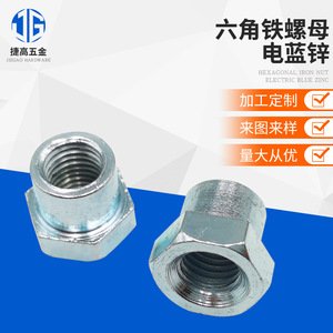 Hexagonal Iron Rivet Nuts M5 Metric Thread Inserts Din 8.8 Strength Grade For Metal Applications - Product Image 5