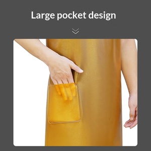 Delantal <span class=keywords><strong>de</strong></span> PVC Ancho Impermeable y Anti-Impactos Hantu HT2675, Resistente al Aceite, para Protección Laboral, Pesca, Cocina, Trabajo con Piedra y Productos Químicos - Product Image 5