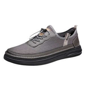 Zapatos Casuales de Verano para Hombre, de Malla, Sin Cordones, Punta Redonda, Transpirables, con Suela de Goma, Ligeros, para Caminar, con Logotipo en la Lengüeta - Product Image 5
