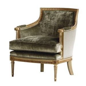 <span class=keywords><strong>Fauteuil</strong></span> de salon en tissu de style villa américain, luxe léger, <span class=keywords><strong>bois</strong></span> massif, sculpture dorée, <span class=keywords><strong>fauteuil</strong></span> de détente - Product Image 6