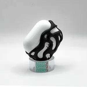 Custom SLA Resin 3D Printed Airpods Pro Case Cover Unique Cyberpunk Apple Headphone Case Attachments 3D Printing Service