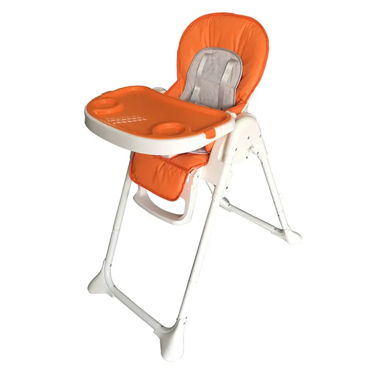 Ultime commercio all'ingrosso pieghevole risparmio di spazio multifunzione bambino di alta sedia per alimentazione del bambino