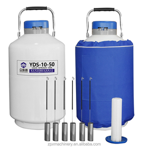 YDS-10-50 Conteneur mobile de stockage cryogénique en alliage d'aluminium de 10 L avec <span class=keywords><strong>azote</strong></span> <span class=keywords><strong>liquide</strong></span> pour les programmes d'élevage laitier - Product Image 4