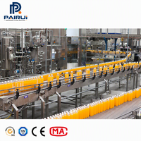 Machine de remplissage de jus anti-oxydation avec purge à l'azote pour ligne d'embouteillage de jus d'orange riche en vitamine C