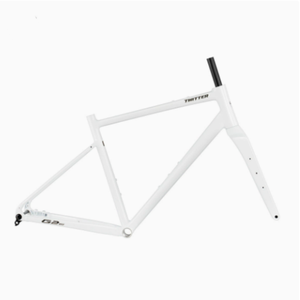 Cadre de vélo de route en alliage d'aluminium 700C avec fourche en fibre de carbone, frein à disque, axe traversant, ensemble de cadre de vélo de route - Product Image 1