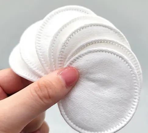 Organic Bamboo Cotton Reusable Makeup Remover Pads Washable Eco-friendly Natural Bamboo Cotton Rounds