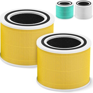 Filtre de remplacement pour purificateur d'air Levoit Core300-Rf, pour usage domestique, blanc, lot de 2 - Product Image 4