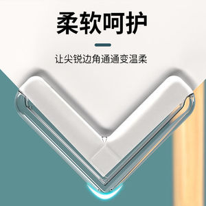 Protections d'angle en silicone en forme de L, anti-collision, pour tables, fenêtres, sécurité enfant, transparentes - Product Image 2
