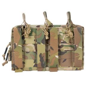 Bolsa Táctica Molle con Triple Portacargadores, Portacargadores Abiertos, Portacartuchos Universal, Bolsa de Accesorios - Product Image 6