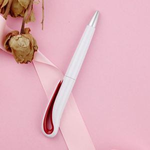 Stylo à bille personnalisé avec logo imprimé, cadeau promotionnel bon marché, stylo publicitaire personnalisé en plastique, encre bleue multicolore, moderne - Product Image 5