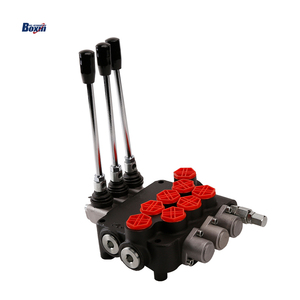 Válvula de flujo de control direccional hidráulico monobloque para válvula de carrete de cargador - Product Image 4