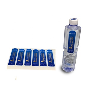 Personalised Double Side Sticker Glossy Vinyl &amp; PET Printing <strong>Label</strong> for Mineral Water Bottle Beer Beverage Industrial Use - Product Image 2