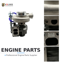 Turbocompresseur HX35W à montage universel compatible avec les moteurs diesel 6BTAA, pour chargeurs et chariots élévateurs, pièce de rechange de reconditionnement