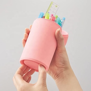 2024 vendita calda graziosa cancelleria retrattile a forma di animale pieghevole <span class=keywords><strong>astuccio</strong></span> - Product Image 5