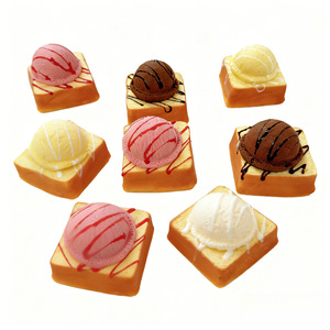 Juguete Blandito de Helado y Tostada, Juguete Antiestrés Suave con Forma de Postre, Colores Surtidos para Venta al por Mayor - Product Image 6