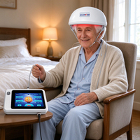 ZJZKTOP Machine de stimulation cérébrale à 4 canaux, infrarouge 810 nm, pour usage domestique et commercial, efficace pour traiter la maladie de Parkinson