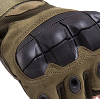 Gants tactiques respirants à demi-doigts en PU antidérapants avec écran tactile pour l'entraînement sur le terrain