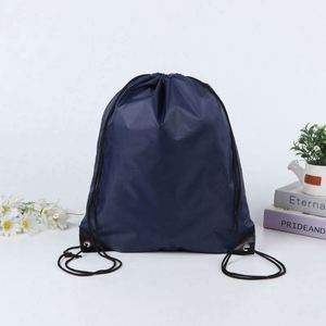 Bolsa Deportiva Personalizada con Cordón de Poliéster 210D, Diseño Negro Resistente para Deportes y Fitness, Solución para Compras - Product Image 3