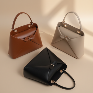 Bolsos de Cuero de Lujo para Mujer, Bolsos de Diseño de Lujo, MOQ 50 Piezas, Personalización de Fábrica - Product Image 6