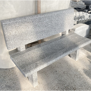 Banco de granito de piedra natural de cementerio de tamaño personalizado lápida y Monumento gris oscuro de China - Product Image 4