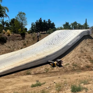 Mua winsun nhà máy di chuyển Inflatable BMX túi khí trò chơi hạ cánh nhảy dốc túi khí Inflatable MTB túi khí dốc cực thể thao thuê - Product Image 1