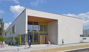 Panneaux en fibro-<span class=keywords><strong>ciment</strong></span> modernes perforés de 5 mm et 8 mm, résistants à l'humidité, sans amiante, ignifuges, pour façade de bâtiment décorative extérieure - Product Image 6