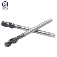 Tarauds de coupe hélicoïdaux en carbure de tungstène massif pour aluminium (longueur étendue) – Outils de taraudage hélicoïdaux en carbure
