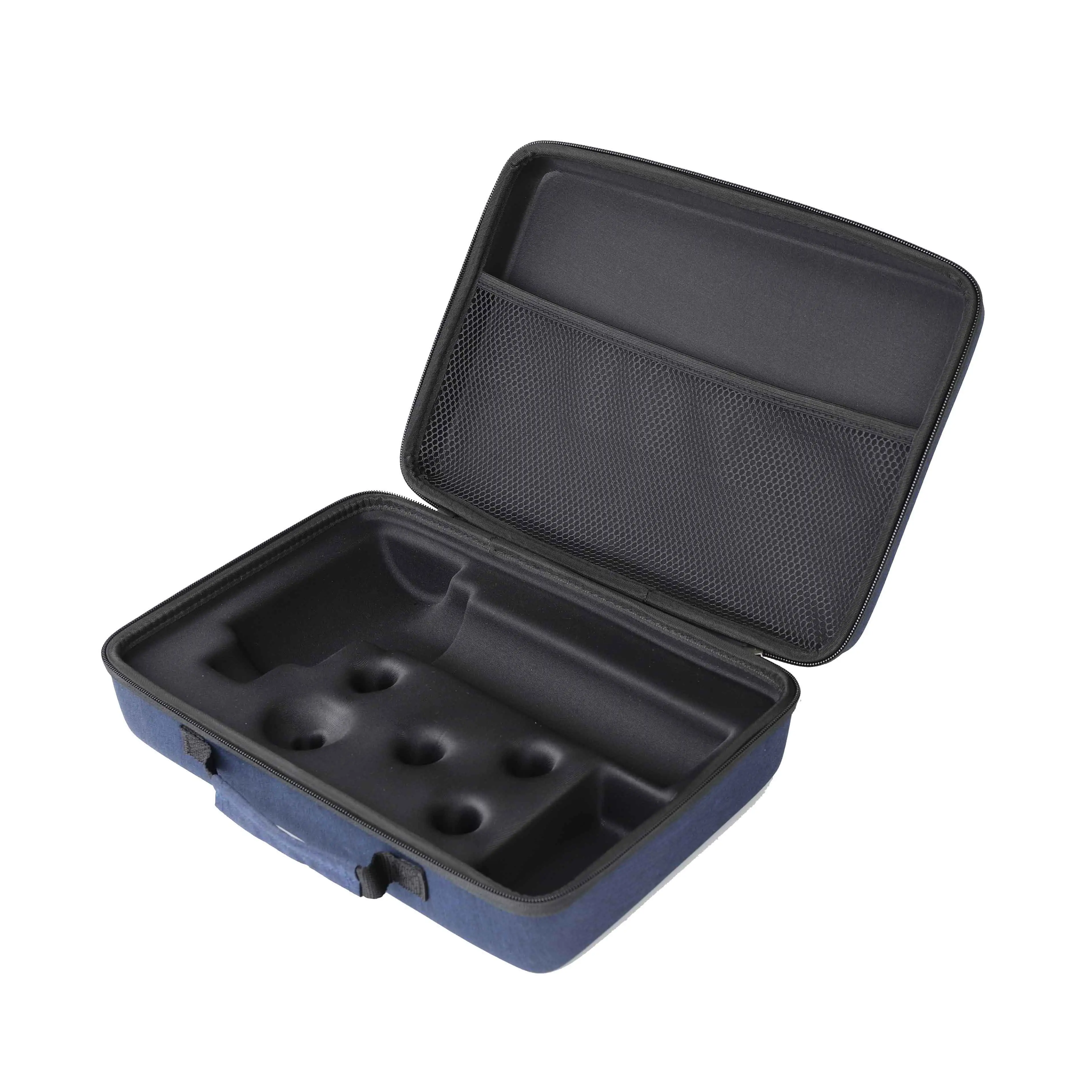 Fabricantes de transporte EVA rígido de proteção zippercase, reforço massagem arma console resistência À Prova D' Água maleta de Ferramentas