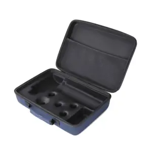 Manufacturers EVA carry protective hard zippercase, booster massage gun console Waterproof resistance carrying Tool Case