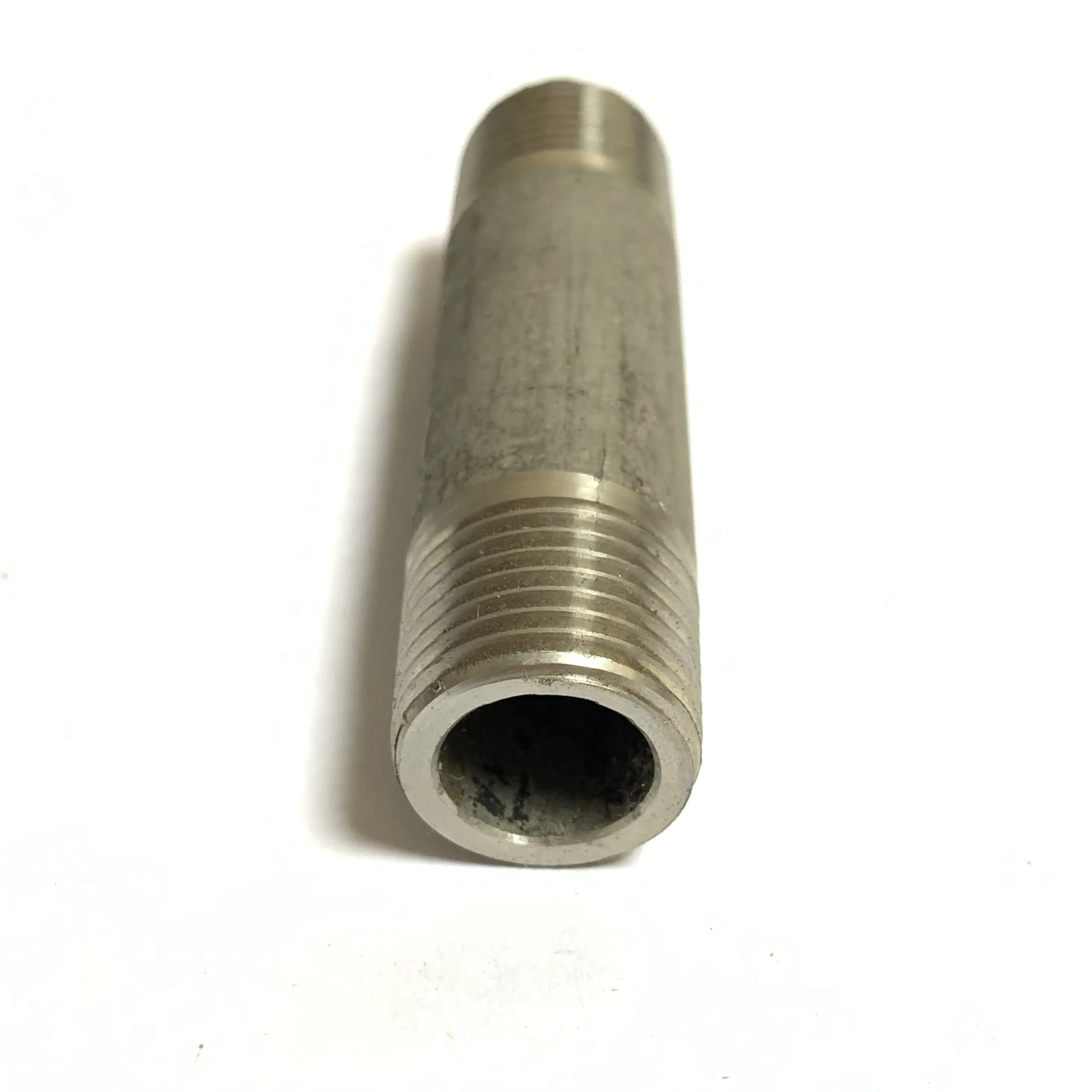 Good price brass iron carbon stainless steel all thread hose 3/4 nipple pipe hose connector fittings for water