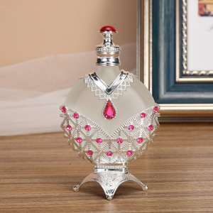 Vente en gros d'huile de parfum arabe de 10 ml, flacons de parfum de Dubaï, flacons de parfum vides de luxe pour femmes - Product Image 1