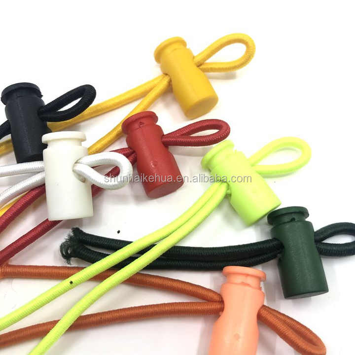 KONTONTY] 28個 ロープ弾性バックル 巾着コードロック プラスチック 